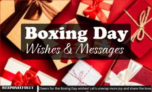 ‘Cheers for the Boxing Day wishes! Let's unwrap more joy and share the love.’